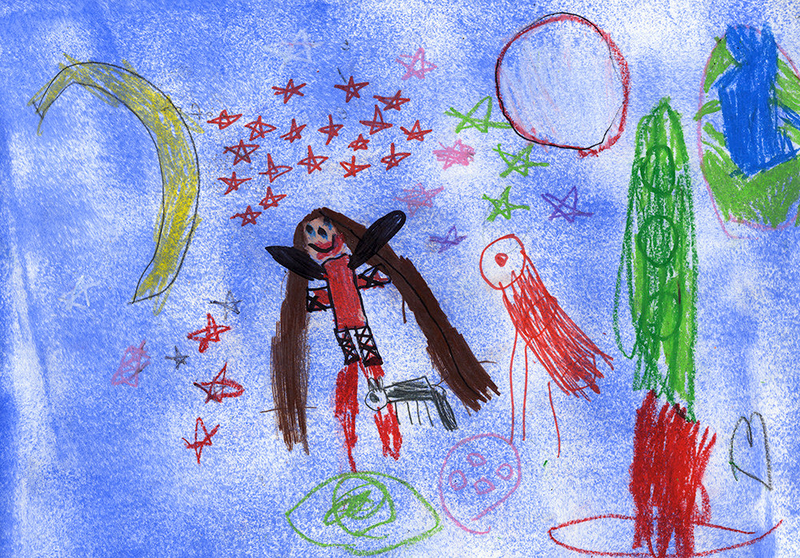 Illustration for article titled NASA's Art Contest For Kids Yields Results Impressive and Adorable